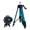 4D 16-riadkový zelený laserový nivelák - 360° horizontálne a vertikálne krížové lúče, automatické samonivelačné nastavenie, diaľkové ovládanie cez aplikáciu - Hitman HT-GLS-2416LD