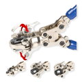 Hydraulické krimpovacie kliešte 16-32mm profilové krimpovacie kliešte na rúrky lisovacia sila 8 ton krimpovacie kliešte obrysové krimpovacie kliešte na rúrky s 3 nadstavcami