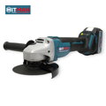 Akumulátorová uhlová brúska s digitálnym regulátorom otáčok, 125mm kotúč a tlmenie vibrácií, MAKITA platforma,  Hitman HT-BAG-1112R 62V