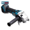 Akumulátorová uhlová brúska s digitálnym regulátorom otáčok, 125mm kotúč a tlmenie vibrácií, MAKITA platforma,  Hitman HT-BAG-1112R 62V