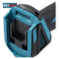 Akumulátorová uhlová brúska s digitálnym regulátorom otáčok, 125mm kotúč a tlmenie vibrácií, MAKITA platforma,  Hitman HT-BAG-1112R 62V