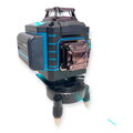 4D 16-riadkový zelený laserový nivelák - 360° horizontálne a vertikálne krížové lúče, automatické samonivelačné nastavenie, diaľkové ovládanie cez aplikáciu - Hitman HT-GLS-2416LD