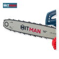 Elektrická reťazová píla - 3700W, 40 cm vodiaca lišta, Automatický mazací systém, 2 náhradné reťaze - Hitman HT/ESH-3700