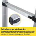 Stabilný 3,8 metrový teleskopický hliníkový rebrík, nosnosť 150 kg