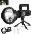 Nabíjateľná LED baterka s vysokým výkonom a nastaviteľným statívom W5120