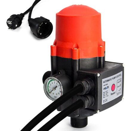 Univerzálny ALK329 Tlakový regulátor Presscontrol - Ochrana proti chodu na sucho, Max. 10 Bar, LED displej, model AM-109B