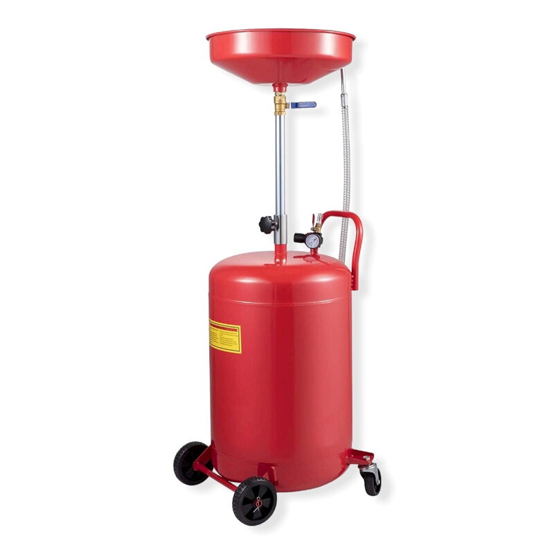 Pneumatický odkvapkávač oleja, 80 litrov s kolesami - Haina HA-0030