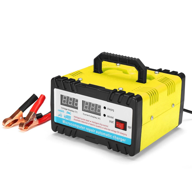 Inteligentná nabíjačka autobatérií 12V 20A, 24V 15A pre automobily, motocykle Inteligentná nabíjačka autobatérií 12V 20A, 24V 15A pre automobily, motocykle