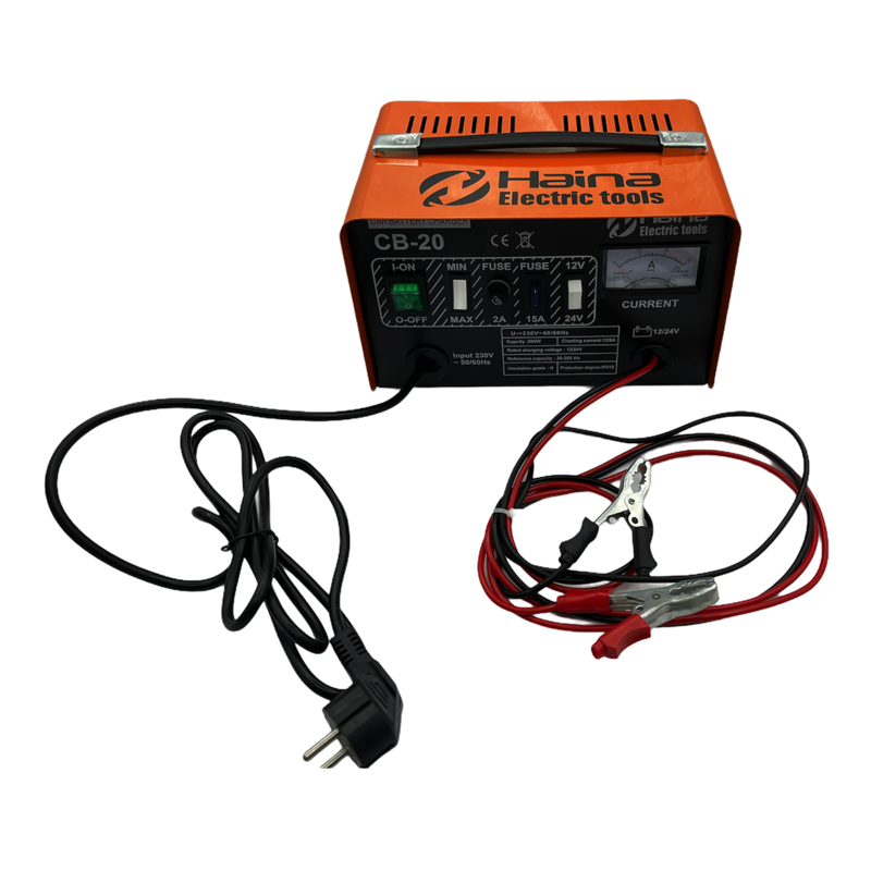 Haina CB-20 Auto nabíjačka/rýchlonabíjačka12V/24V 20-200Ah Haina CB-20 Auto nabíjačka/rýchlonabíjačka12V/24V 20-200Ah