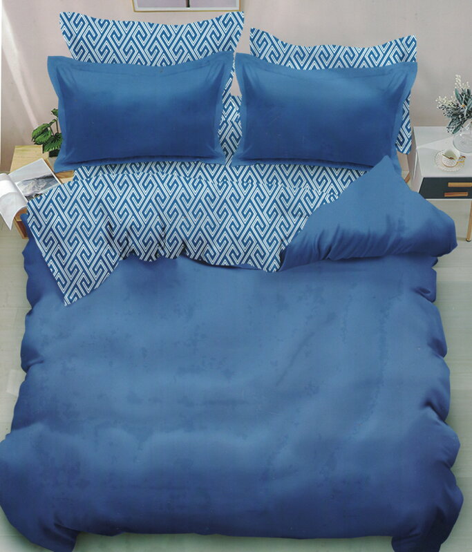 Domdvor Posteľné obliečky modre 7 dielne OBL961 140x200 70x90 Domdvor Posteľné obliečky modre 7 dielne OBL961 140x200 70x90